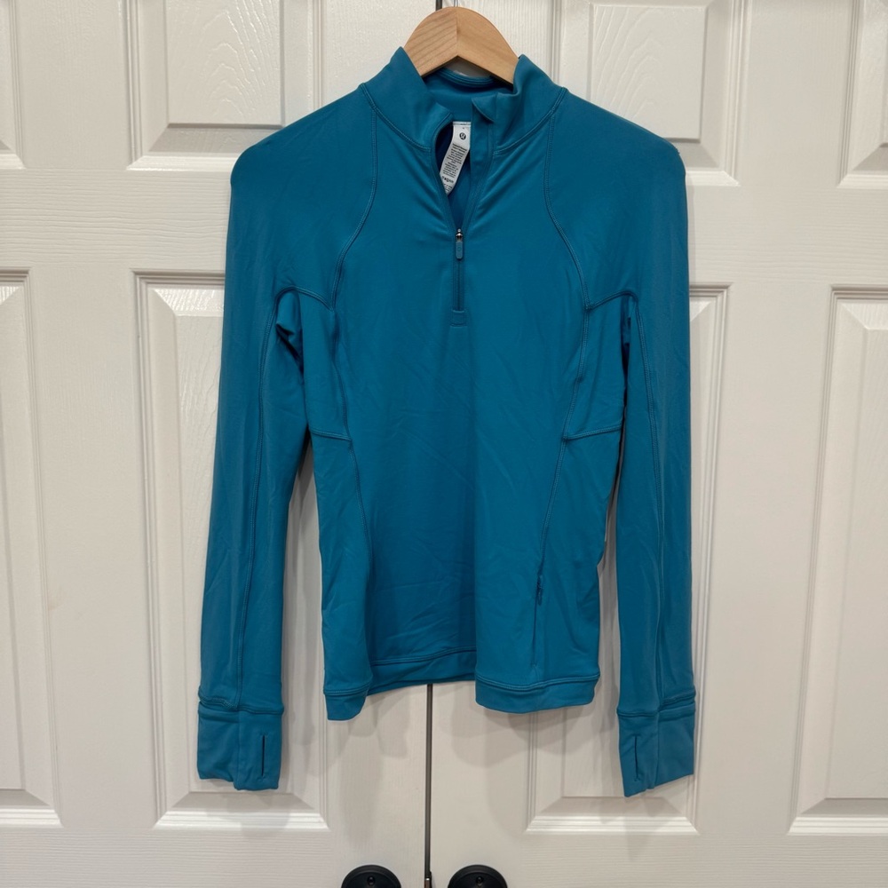 NWT Lululemon Its Rulu Run Half Zip Marlin - Picture 6 of 10